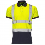 Supertouch H134Hi-Vis 2 Tone Yellow Polo Shirt