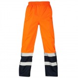 Supertouch H127Hi Vis Yellow 2 Tone Overtrousers