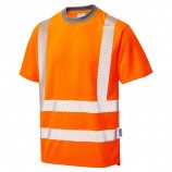 Leo Workwear Larkstone Iso 20471 Cl 2 Coolviz Plus T-Shirt