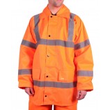 B-Seen TJ8 Lightweight Orange EN471 Jacket