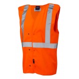 Leo Workwear Chapelton ISO 20471 Underground Waistcoat