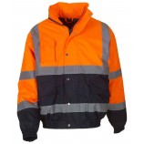 Yoko YK044 Hi Vis 2-Tone Bomber Jacket (HVP218)