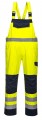 Portwest MV27 Hi-Vis Modaflame Bib & Brace Yellow/