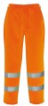 Portwest Hi-Vis P/C Trouser Orange /Medium