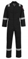 Portwest FR50 Anti-Static Coverall 350gm Black