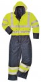 Portwest S485 Hi-Vis Contrast Coverall - Lined
