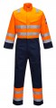 Portwest MV29 Modaflame HVO Coverall Orange/Navy