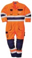 Portwest Texo Hi-Vis Coverall Or/Na /Large