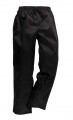 Portwest C070 Drawstring Chef Trousers Black