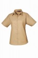 Premier PR302 Ladies Short Sleeve Poplin Blouse