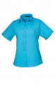 Premier PR302 Ladies Short Sleeve Poplin Blouse