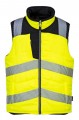 Portwest PW374 PW3 Hi-Vis Reversible Bodywarmer