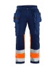 Blaklader 1558 High Vis Trousers With Stretch