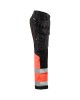 Blaklader 1558 High Vis Trousers With Stretch