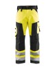 Blaklader 1566 High Vis Trousers Without Nail Pockets