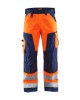 Blaklader 1566 High Vis Trousers Without Nail Pockets