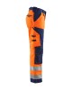 Blaklader 1566 High Vis Trousers Without Nail Pockets