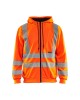 Blaklader 3346 Hooded Sweater High Vis