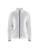 Blaklader 3362 Sweatshirt With Full Zip White/Dark