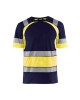 Blaklader 3421 High Vis T-Shirt Navy Blue/Yellow