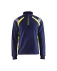 Blaklader 3432 Sweatshirt With Half Zip Navy blue/