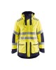 Blaklader 4469 High Vis Parka Evolution Yellow/nav