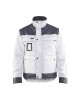 Blaklader 4865 Painters Lined Jacket White/Grey