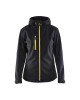 Blaklader 4919 Ladies Softshell Jacket Black/Yello