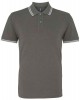 Asquith & Fox AQ011 Men's classic fit tipped polo