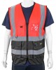 B-Seen HVWCTT Two Tone Executive Waistcoat