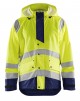 Blaklader 4327 Rain Jacket High Vis Level 3 Yellow