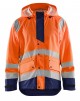 Blaklader 4327 Rain Jacket High Vis Level 3