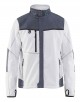 Blaklader 4955 Windproof Fleece Jacket White/Grey