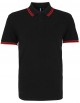 Asquith & Fox AQ011 Men's classic fit tipped polo