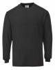 Portwest FR11 Long Sleeve T-Shirt Black