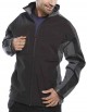 Click Soft Shell Jacket Two Tone Black/Grey