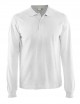 Blaklader 3388 Polo Shirt Long Sleeves White