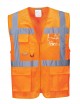 Portwest C376 Athens MeshAir Executive Vest Orange