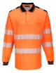 Portwest T184 PW3 Hi-Vis Polo Shirt L/S