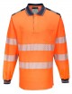 Portwest T184 PW3 Hi-Vis Polo Shirt L/S