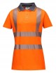 Portwest LW72 Hi-Vis Ladies Pro Polo Shirt