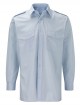 Mens Pilot Shirt Long Sleeves Blue