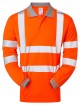 PULSAR® PR470 Rail Spec Long Sleeve Polo Shirt Ora