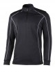 Rhino Seville 1/4 Zip Midlayer Black