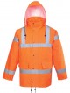 Portwest Hi-Vis Breathable Jacket Orange /Large