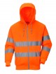 Portwest B305 Hi-Vis Zip Front Hoody