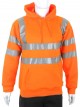 B-Seen BSSSH25 Hoody Pull On Sweatshirt H/V Orange