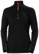 Helly Hansen 75210 W Hh Lifa Merino Half Zip Black