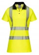 Portwest LW72 Hi-Vis Ladies Pro Polo Shirt