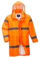 Portwest H442 Hi-Vis Rain Coat Orange